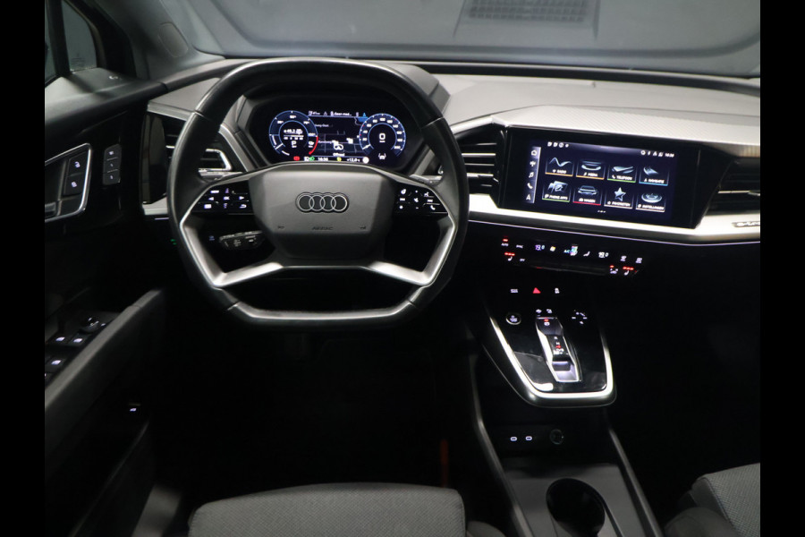Audi Q4 Sportback e-tron 40 Launch edition Advanced Plus 77 kWh [TREKHAAK INKLAPBAAR, MEMORY SEATS, APPLE CARPLAY, ANDROID, STUURVERWARMING, ADAPTIVE CRUISE, CAMERA, STOELVERWARMING, PDC V+A, CLIMATE, NIEUWSTAAT]