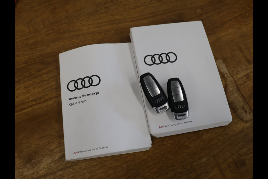 Audi Q4 Sportback e-tron 40 Launch edition Advanced Plus 77 kWh [TREKHAAK INKLAPBAAR, MEMORY SEATS, APPLE CARPLAY, ANDROID, STUURVERWARMING, ADAPTIVE CRUISE, CAMERA, STOELVERWARMING, PDC V+A, CLIMATE, NIEUWSTAAT]