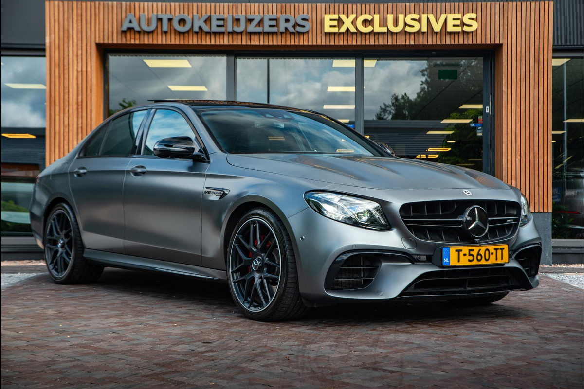 Mercedes-Benz E-Klasse AMG 63 S 4MATIC+ Burmester Pano Widescreen Ambient 360 Camera Stoelvent. Memory 2x E63
