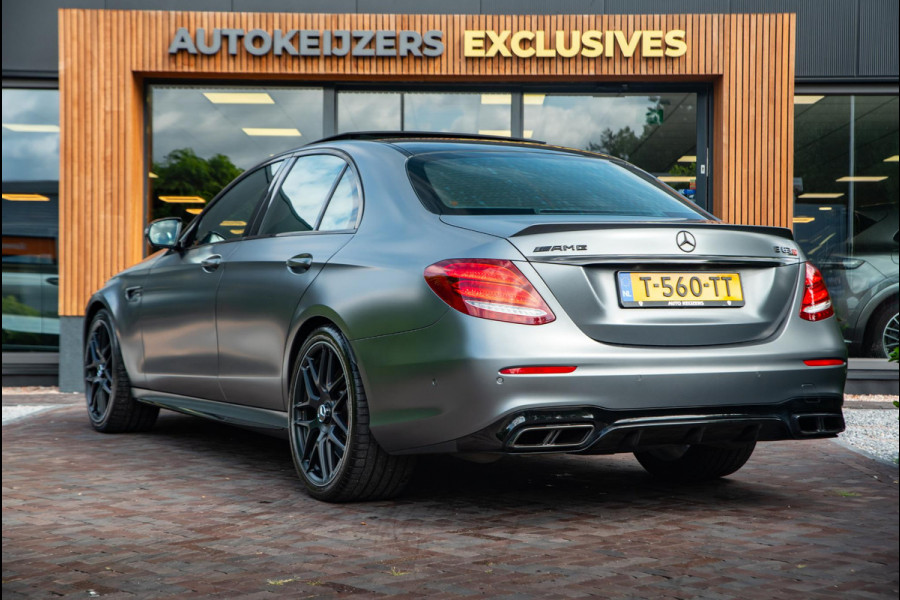 Mercedes-Benz E-Klasse AMG 63 S 4MATIC+ Burmester Pano Widescreen Ambient 360 Camera Stoelvent. Memory 2x E63