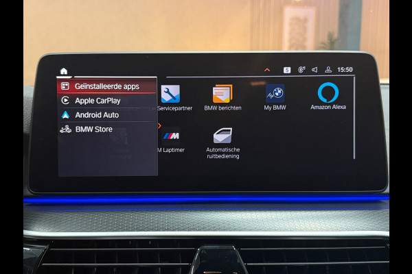 BMW 5 Serie Touring M-pakket Luchtvering VOL OPTIES | HUD | CarPlay | Trekhaak | Memory | Virtual | ACC