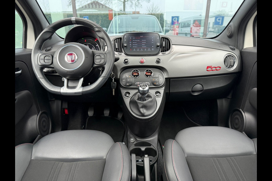 Fiat 500 1.0 Hybrid Sport - Navi - Panoramadak - Climate - Org.NL