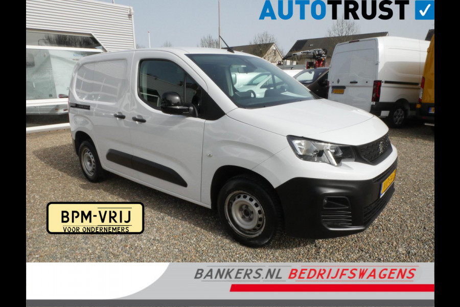 Peugeot Partner 1.5 BlueHDi 100PK, L1, Airco, 2 x Schuifdeur