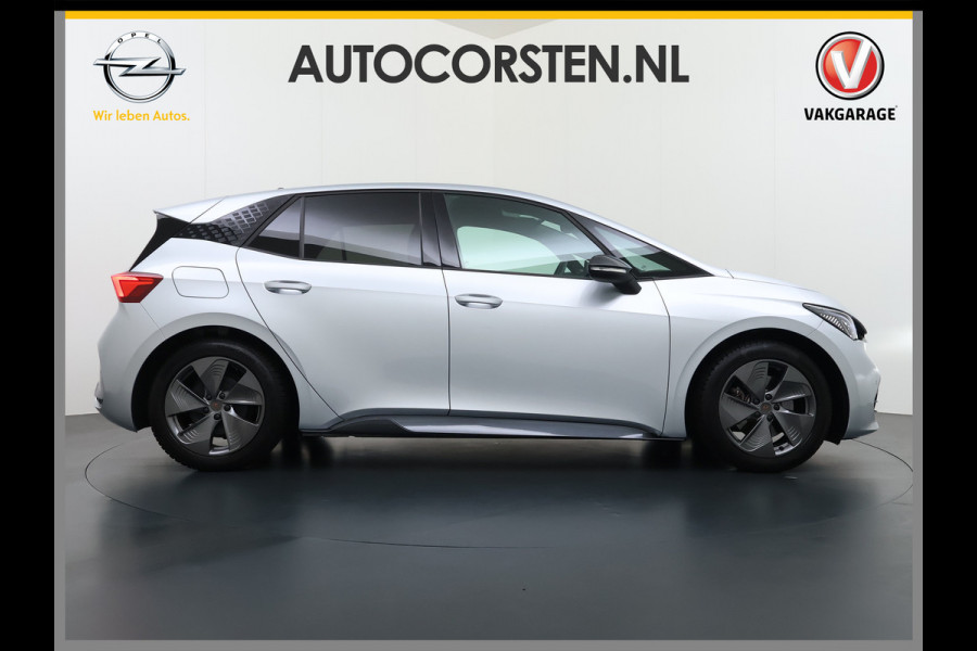 CUPRA Born Edition 62kWh 3 Fase Navi Ecc Apple Carplay Android 18"lm Adaptive-Cruise Pdc SOH 93% Stoel+Stuurverwarming Privacy Glas Lmv Led Isofix DAB Bluetooth Rijstrooksensor 1e Eigenaar Origineel Nederlandse Auto Dealeronderhouden 11kw laden thuis