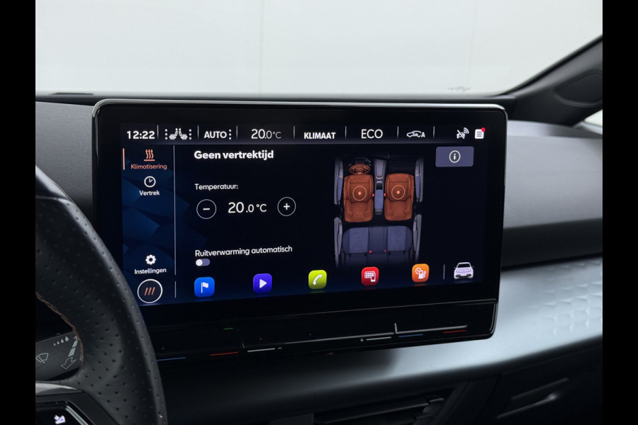 CUPRA Born Edition 62kWh 3 Fase Navi Ecc Apple Carplay Android 18"lm Adaptive-Cruise Pdc SOH 93% Stoel+Stuurverwarming Privacy Glas Lmv Led Isofix DAB Bluetooth Rijstrooksensor 1e Eigenaar Origineel Nederlandse Auto Dealeronderhouden 11kw laden thuis