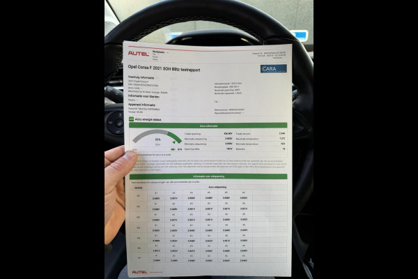 Opel CORSA-E Elegance 50 kWh VAN € 19.900,- VOOR € 16.770,- UW LENTEVOORDEEL € 3.130,-! | 3 FASE | SOH 93% | STUUR+STOELVERWARMING | WARMTEPOMP | DEALER ONDERHOUDEN | RIJKLAARPRIJS |CAMERA | DODE HOEK| LEKKER COMPLEET|