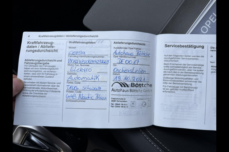 Opel CORSA-E Elegance 50 kWh VAN € 19.900,- VOOR € 16.770,- UW LENTEVOORDEEL € 3.130,-! | 3 FASE | SOH 93% | STUUR+STOELVERWARMING | WARMTEPOMP | DEALER ONDERHOUDEN | RIJKLAARPRIJS |CAMERA | DODE HOEK| LEKKER COMPLEET|