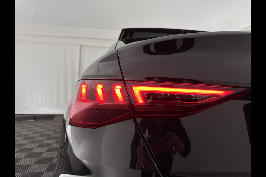 Audi A3 Limousine 35 TFSI S-edition (INCL-BTW) Aut. *PANO | ADAPTIVE-CRUISE | LEATHER-FABRIC | FULL-LED | DIGI-COCKPIT | AMBIENT-LIGHT | SPORT-SEATS | DIGI-COCKPIT | NAVI-FULLMAP | PRIVACY-GLASS | SHIFT-PADDLES | DAB+ | ECC | P