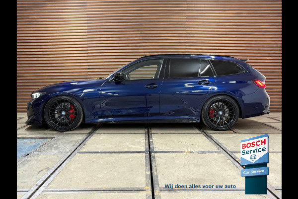 BMW 3 Serie Touring M340i xDrive LCI M-Sport Pro | FaceLift BOMvol!| M-Performance | Maxton Design | Tansaniet Blauw Individual |