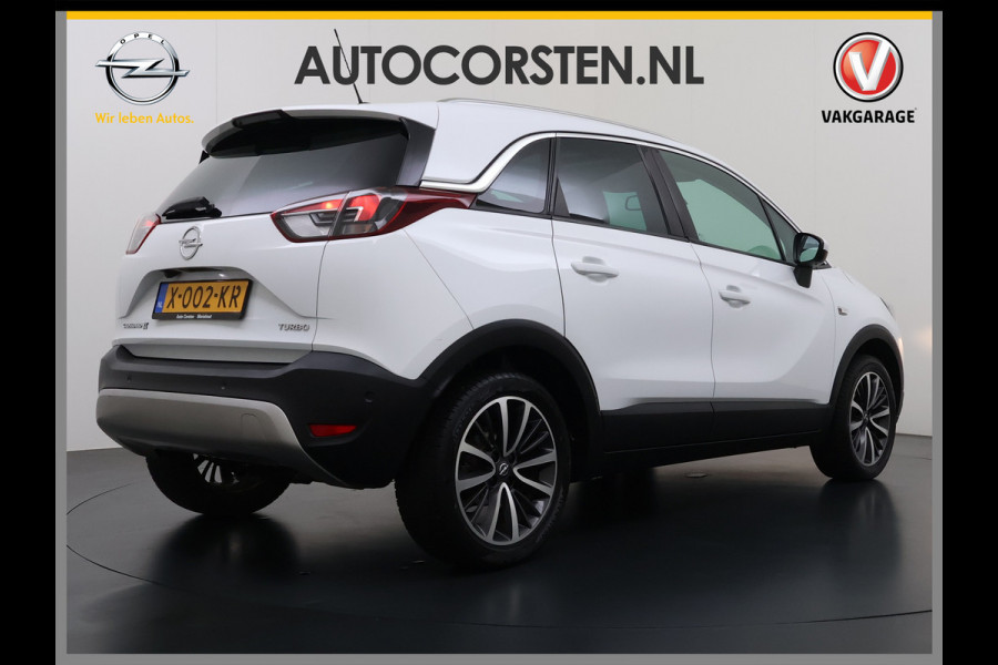 Opel Crossland X 1.2T 111pk Pano-Dak HUD 360°Camera Head-Up-Display Navi Ecc Apple Carplay Android Auto Pdc Innovation Cruise Control Lmv Bluetooth Isofix Regen-Lichtsensor LaneAssist