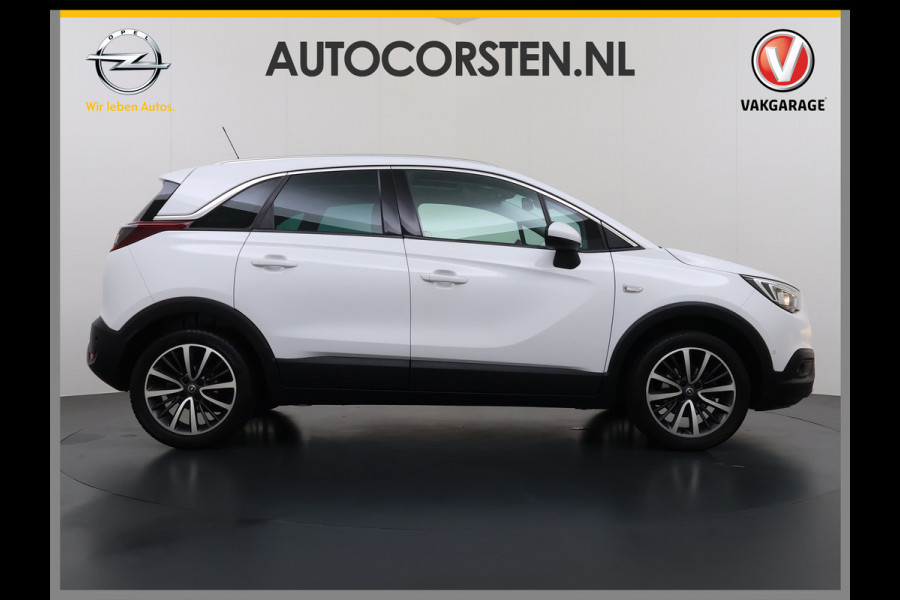 Opel Crossland X 1.2T 111pk Pano-Dak HUD 360°Camera Head-Up-Display Navi Ecc Apple Carplay Android Auto Pdc Innovation Cruise Control Lmv Bluetooth Isofix Regen-Lichtsensor LaneAssist