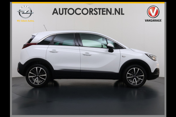 Opel Crossland X 1.2T 111pk Pano-Dak HUD 360°Camera Head-Up-Display Navi Ecc Apple Carplay Android Auto Pdc Innovation Cruise Control Lmv Bluetooth Isofix Regen-Lichtsensor LaneAssist