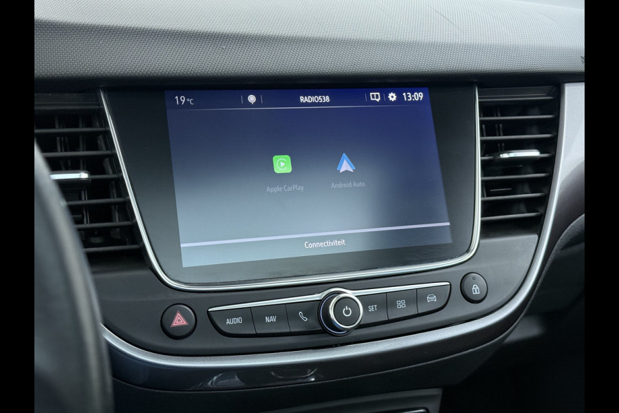 Opel Crossland X 1.2T 111pk Pano-Dak HUD 360°Camera Head-Up-Display Navi Ecc Apple Carplay Android Auto Pdc Innovation Cruise Control Lmv Bluetooth Isofix Regen-Lichtsensor LaneAssist
