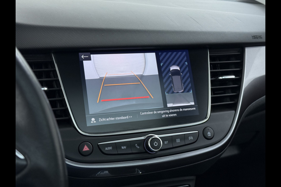 Opel Crossland X 1.2T 111pk Pano-Dak HUD 360°Camera Head-Up-Display Navi Ecc Apple Carplay Android Auto Pdc Innovation Cruise Control Lmv Bluetooth Isofix Regen-Lichtsensor LaneAssist