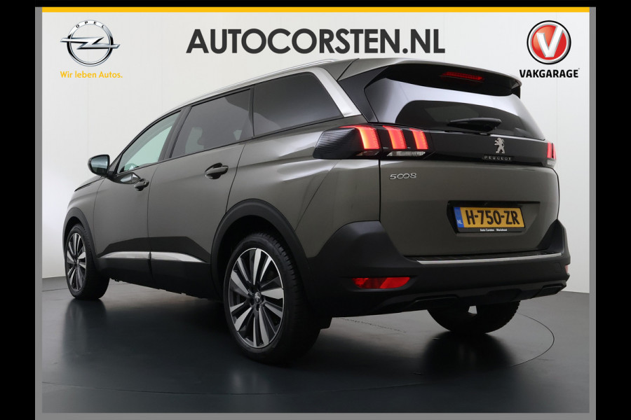 Peugeot 5008 T131pk AUT-8 7-Pers. 360°Camera Apple Carplay Android Pdc Navi Connected Services 1/2 Leer Ecc Cruise Control Blue Premium Avant Isofix Privacy Glas Lmv Led Elek.Achterklep Regen-Lichtsensor Keyless DAB+ EURO6 Dealeronderhouden Origineel Nederlandse Auto € 41.000 nieuw