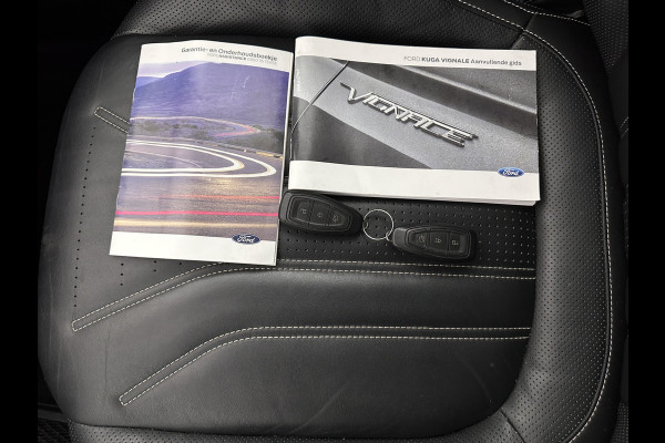 Ford Kuga 2.5 PHEV Vignale (Plug-In) (INCL-BTW) Aut. *LEATHER | DIGI-COCKPIT | FULL-LED | KEYLESS | CAMERA | DAB | CARPLAY | NAVI-FULLMAP | MEMORY-PACK | HEATED-COMFORTSEATS | PRIVACYGLASS | TOWBAR | LANE-ASSIST | 18''ALU*
