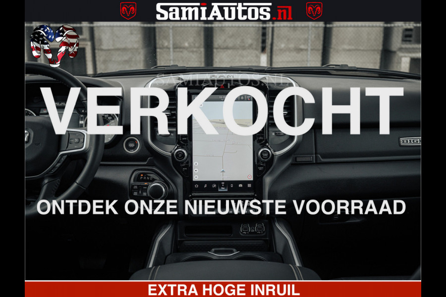 Dodge Ram SPORT | 5.7 V8 4x4 HEMI | PANORAMA DAK | GROOTSCHEM 12 INCH | LPG | Patriot Blue CREW CAB | DUBBELE CABINE | 5 PERSOONS | DC | VOORRAAD NR 2557 - 3328