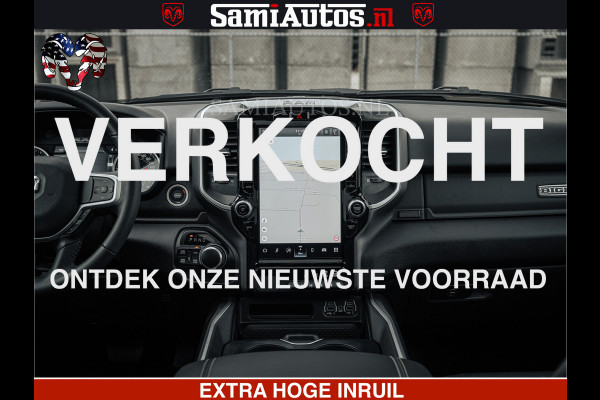 Dodge Ram SPORT | 5.7 V8 4x4 HEMI | PANORAMA DAK | GROOTSCHEM 12 INCH | LPG | Patriot Blue CREW CAB | DUBBELE CABINE | 5 PERSOONS | DC | VOORRAAD NR 2557 - 3328
