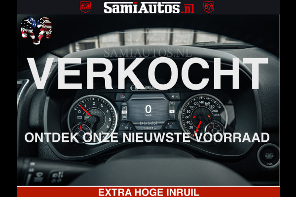 Dodge Ram SPORT | 5.7 V8 4x4 HEMI | PANORAMA DAK | GROOTSCHEM 12 INCH | LPG | Patriot Blue CREW CAB | DUBBELE CABINE | 5 PERSOONS | DC | VOORRAAD NR 2557 - 3328