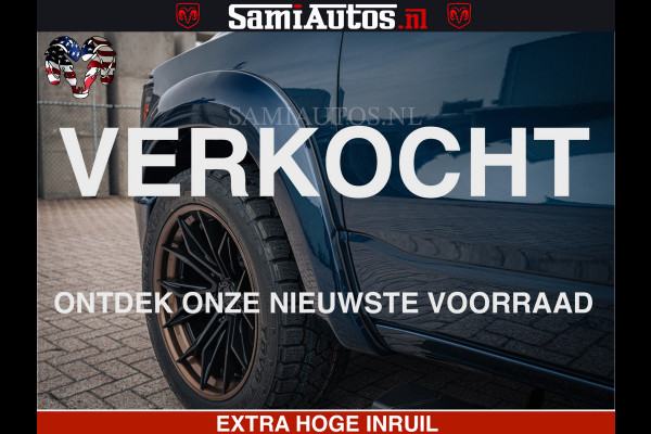 Dodge Ram SPORT | 5.7 V8 4x4 HEMI | PANORAMA DAK | GROOTSCHEM 12 INCH | LPG | Patriot Blue CREW CAB | DUBBELE CABINE | 5 PERSOONS | DC | VOORRAAD NR 2557 - 3328