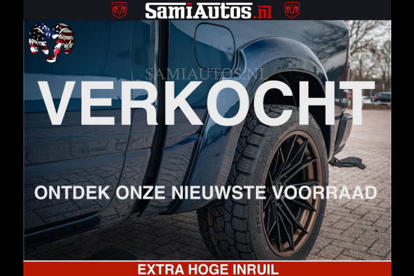 Dodge Ram SPORT | 5.7 V8 4x4 HEMI | PANORAMA DAK | GROOTSCHEM 12 INCH | LPG | Patriot Blue CREW CAB | DUBBELE CABINE | 5 PERSOONS | DC | VOORRAAD NR 2557 - 3328
