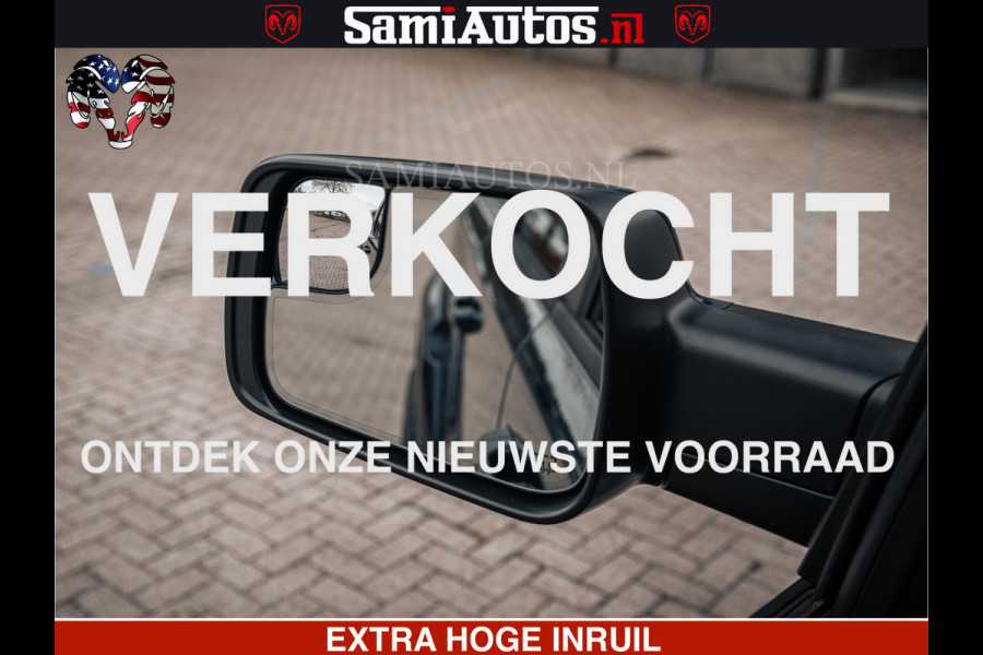 Dodge Ram SPORT | 5.7 V8 4x4 HEMI | PANORAMA DAK | GROOTSCHEM 12 INCH | LPG | Patriot Blue CREW CAB | DUBBELE CABINE | 5 PERSOONS | DC | VOORRAAD NR 2557 - 3328