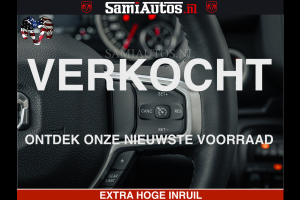 Dodge Ram SPORT | 5.7 V8 4x4 HEMI | PANORAMA DAK | GROOTSCHEM 12 INCH | LPG | Patriot Blue CREW CAB | DUBBELE CABINE | 5 PERSOONS | DC | VOORRAAD NR 2557 - 3328