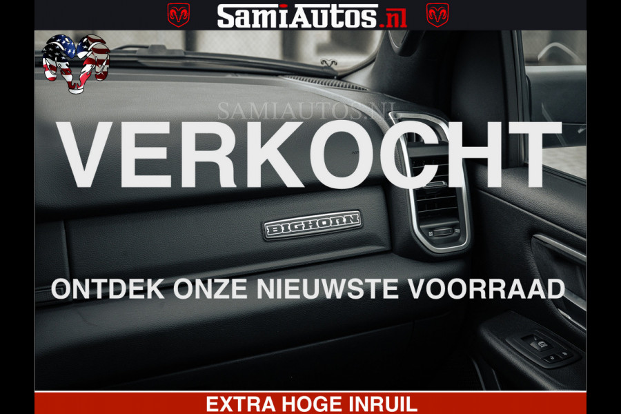 Dodge Ram SPORT | 5.7 V8 4x4 HEMI | PANORAMA DAK | GROOTSCHEM 12 INCH | LPG | Patriot Blue CREW CAB | DUBBELE CABINE | 5 PERSOONS | DC | VOORRAAD NR 2557 - 3328