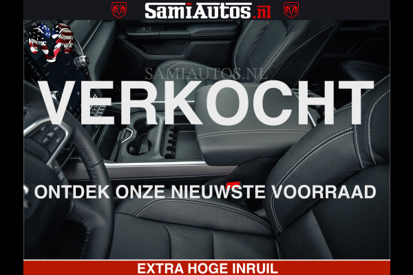 Dodge Ram SPORT | 5.7 V8 4x4 HEMI | PANORAMA DAK | GROOTSCHEM 12 INCH | LPG | Patriot Blue CREW CAB | DUBBELE CABINE | 5 PERSOONS | DC | VOORRAAD NR 2557 - 3328