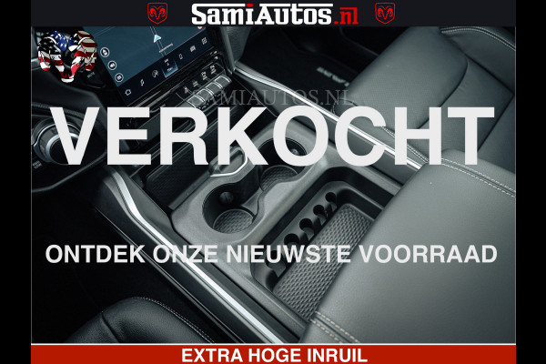 Dodge Ram SPORT | 5.7 V8 4x4 HEMI | PANORAMA DAK | GROOTSCHEM 12 INCH | LPG | Patriot Blue CREW CAB | DUBBELE CABINE | 5 PERSOONS | DC | VOORRAAD NR 2557 - 3328