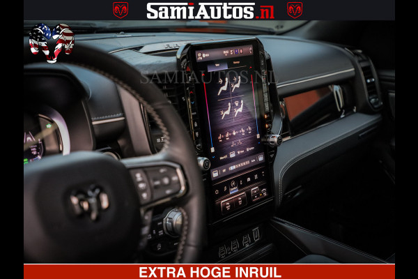 Dodge Ram Limited H.O 540HP 706Nm | Massage + Full Option | De Meest Luxe en Volle Pick-Up in zijn Klasse | Comfortabele Dubbele Cabine met Royale 5 Zitplaatsen | BPM vrij | Nu Leverbaar uit Voorraad | Voorraad Nr 2304 - 8540