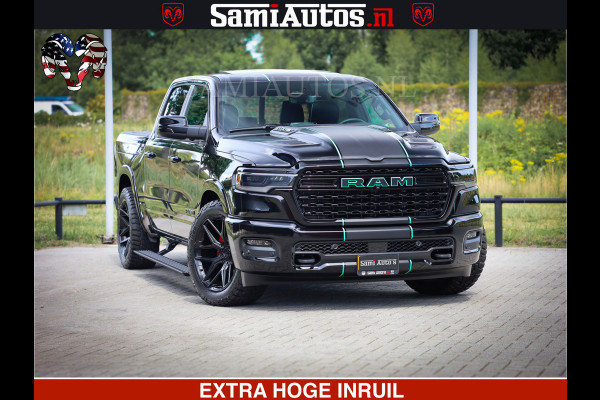 Dodge Ram Limited H.O 540HP 706Nm | Massage + Full Option | De Meest Luxe en Volle Pick-Up in zijn Klasse | Comfortabele Dubbele Cabine met Royale 5 Zitplaatsen | BPM vrij | Nu Leverbaar uit Voorraad | Voorraad Nr 2304 - 8540