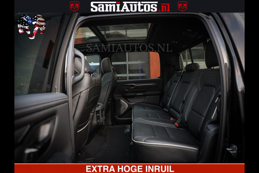 Dodge Ram Limited H.O 540HP 706Nm | Massage + Full Option | De Meest Luxe en Volle Pick-Up in zijn Klasse | Comfortabele Dubbele Cabine met Royale 5 Zitplaatsen | BPM vrij | Nu Leverbaar uit Voorraad | Voorraad Nr 2304 - 8540