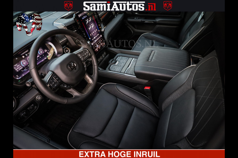 Dodge Ram Limited H.O 540HP 706Nm | Massage + Full Option | De Meest Luxe en Volle Pick-Up in zijn Klasse | Comfortabele Dubbele Cabine met Royale 5 Zitplaatsen | BPM vrij | Nu Leverbaar uit Voorraad | Voorraad Nr 2304 - 8540