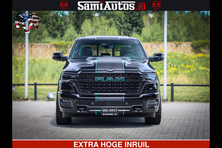 Dodge Ram Limited H.O 540HP 706Nm | Massage + Full Option | De Meest Luxe en Volle Pick-Up in zijn Klasse | Comfortabele Dubbele Cabine met Royale 5 Zitplaatsen | BPM vrij | Nu Leverbaar uit Voorraad | Voorraad Nr 2304 - 8540