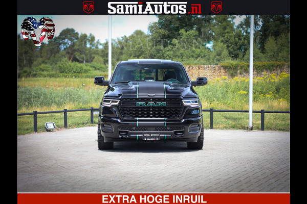 Dodge Ram Limited H.O 540HP 706Nm | Massage + Full Option | De Meest Luxe en Volle Pick-Up in zijn Klasse | Comfortabele Dubbele Cabine met Royale 5 Zitplaatsen | BPM vrij | Nu Leverbaar uit Voorraad | Voorraad Nr 2304 - 8540