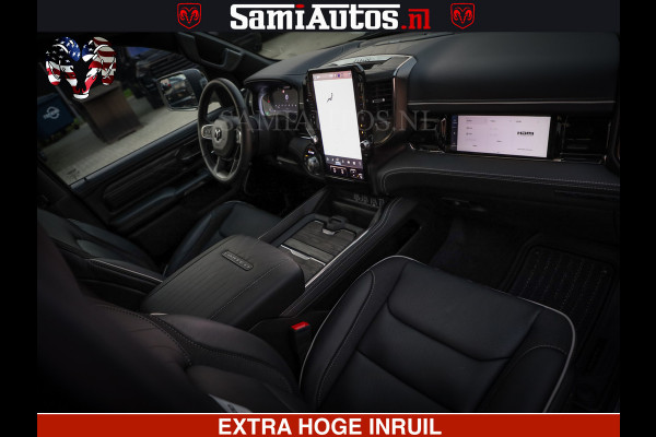 Dodge Ram Limited H.O 540HP 706Nm | Massage + Full Option | De Meest Luxe en Volle Pick-Up in zijn Klasse | Comfortabele Dubbele Cabine met Royale 5 Zitplaatsen | BPM vrij | Nu Leverbaar uit Voorraad | Voorraad Nr 2304 - 8540
