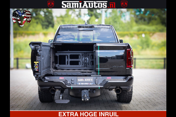 Dodge Ram Limited H.O 540HP 706Nm | Massage + Full Option | De Meest Luxe en Volle Pick-Up in zijn Klasse | Comfortabele Dubbele Cabine met Royale 5 Zitplaatsen | BPM vrij | Nu Leverbaar uit Voorraad | Voorraad Nr 2304 - 8540
