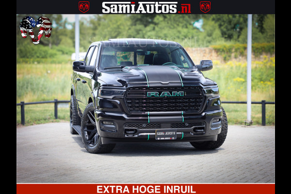 Dodge Ram Limited H.O 540HP 706Nm | Massage + Full Option | De Meest Luxe en Volle Pick-Up in zijn Klasse | Comfortabele Dubbele Cabine met Royale 5 Zitplaatsen | BPM vrij | Nu Leverbaar uit Voorraad | Voorraad Nr 2304 - 8540