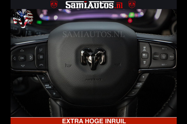 Dodge Ram Limited H.O 540HP 706Nm | Massage + Full Option | De Meest Luxe en Volle Pick-Up in zijn Klasse | Comfortabele Dubbele Cabine met Royale 5 Zitplaatsen | BPM vrij | Nu Leverbaar uit Voorraad | Voorraad Nr 2304 - 8540