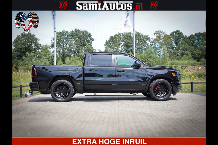 Dodge Ram Limited H.O 540HP 706Nm | Massage + Full Option | De Meest Luxe en Volle Pick-Up in zijn Klasse | Comfortabele Dubbele Cabine met Royale 5 Zitplaatsen | BPM vrij | Nu Leverbaar uit Voorraad | Voorraad Nr 2304 - 8540