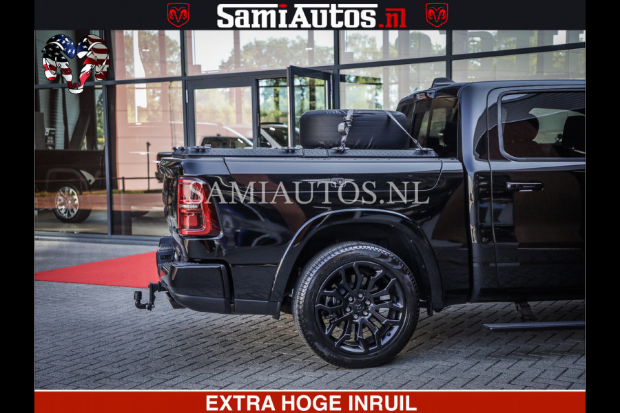 Dodge Ram Limited H.O 540HP 706Nm | Massage + Full Option | De Meest Luxe en Volle Pick-Up in zijn Klasse | Comfortabele Dubbele Cabine met Royale 5 Zitplaatsen | BPM vrij | Nu Leverbaar uit Voorraad | Voorraad Nr 2304 - 8540