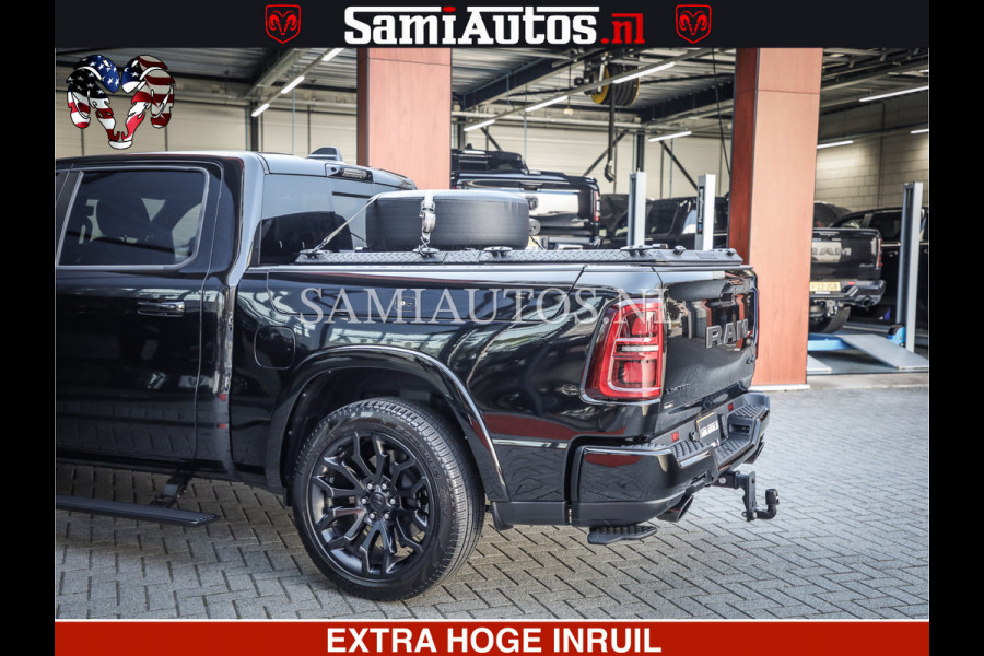Dodge Ram Limited H.O 540HP 706Nm | Massage + Full Option | De Meest Luxe en Volle Pick-Up in zijn Klasse | Comfortabele Dubbele Cabine met Royale 5 Zitplaatsen | BPM vrij | Nu Leverbaar uit Voorraad | Voorraad Nr 2304 - 8540