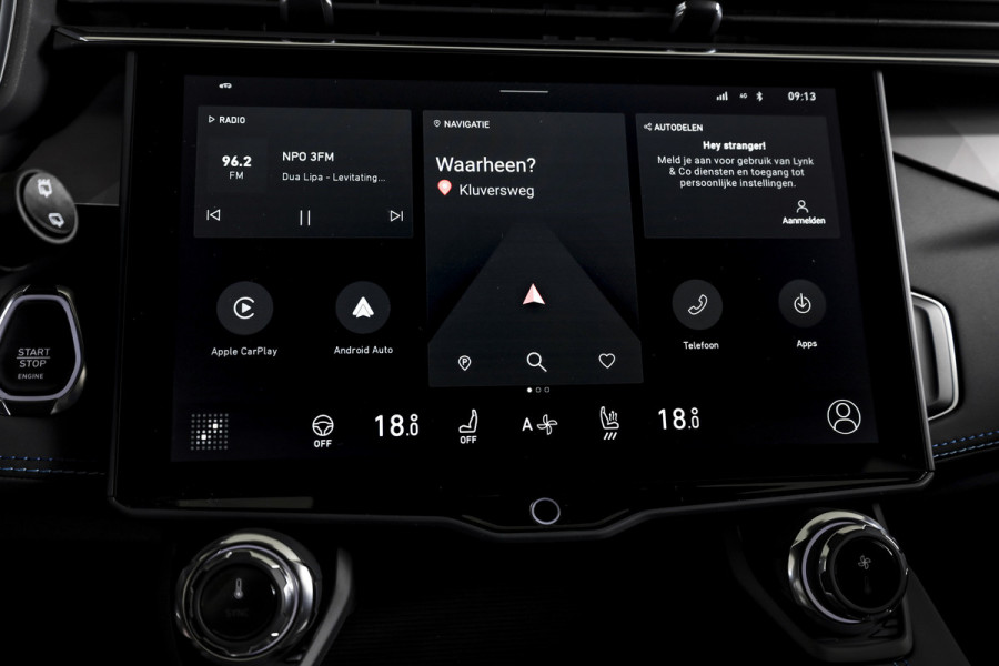 Lynk & Co 01 1.5 PHEV 261PK MY24 | Donkere hemel | 7.4 kWh Boordlader | Stoel-+Stuurverw. |  360 Camera | S/K-panodak | Adapt. Cruise | Memory | Elek. klep | LM 20" | 1538