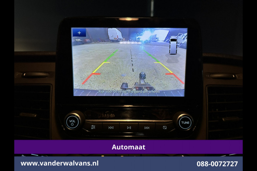 Ford Transit Custom 2.0 TDCI 131pk Automaat L2H1 Dubbele Cabine Euro6 Airco | 5-Zits | Camera | Navigatie | LED Apple Carplay, Android Auto, Adaptieve Cruisecontrol, Trekhaak, Stoelverwarming, Verwarmde voorruit, Parkeersensoren