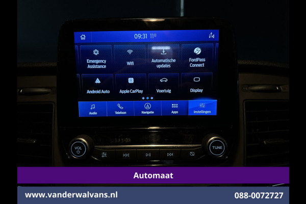 Ford Transit Custom 2.0 TDCI 131pk Automaat L2H1 Dubbele Cabine Euro6 Airco | 5-Zits | Camera | Navigatie | LED Apple Carplay, Android Auto, Adaptieve Cruisecontrol, Trekhaak, Stoelverwarming, Verwarmde voorruit, Parkeersensoren