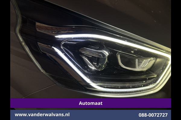 Ford Transit Custom 2.0 TDCI 131pk Automaat L2H1 Dubbele Cabine Euro6 Airco | 5-Zits | Camera | Navigatie | LED Apple Carplay, Android Auto, Adaptieve Cruisecontrol, Trekhaak, Stoelverwarming, Verwarmde voorruit, Parkeersensoren