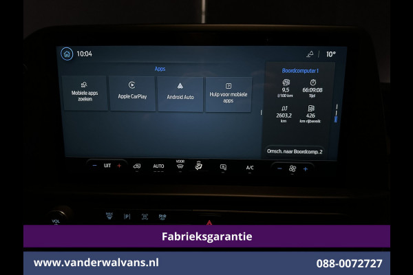 Ford Transit Custom 2.0 TDCI L1H1 Fabrieksgarantie Euro6 Airco | Camera | Apple Carplay | LED | Cruisecontrol Android Auto, Verwarmde voorruit, Parkeersensoren, Bijrijdersbank