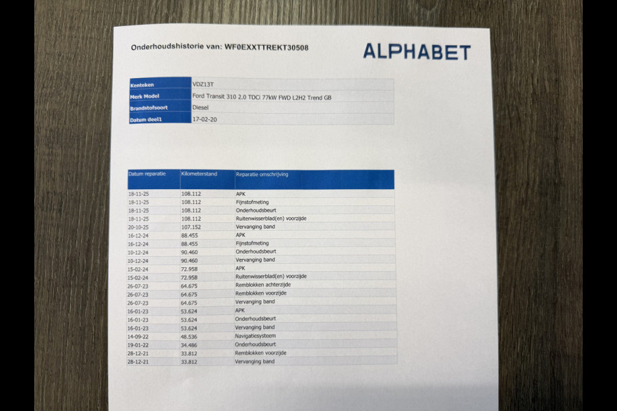Ford Transit 310 2.0 TDCI L2H2 Trend / vaste prijs rijklaar € 18.950 ex btw / euro 6 / bpm vrij / lease vanaf € 319 / imperial + trap / airco / cruise / pdc voor en achter / trekhaak 2450 kg