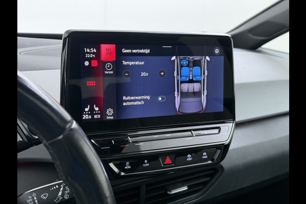 Volkswagen ID.3 First Max 62kWh Pano-Dak Elektr.Stoelen Adap.Cruise Camera Head-Up Matrix-Led Elektr.Stoelen 20"lm Navi Ecc Keyless Advanced SOH 89% Ergo Active Stoelen Stuur+Stoelverwarming Led-a-licht dynamisch Apple Carplay Android Auto Dodehoek detector Origineel Nederlandse Auto € 49.176 nieuw!